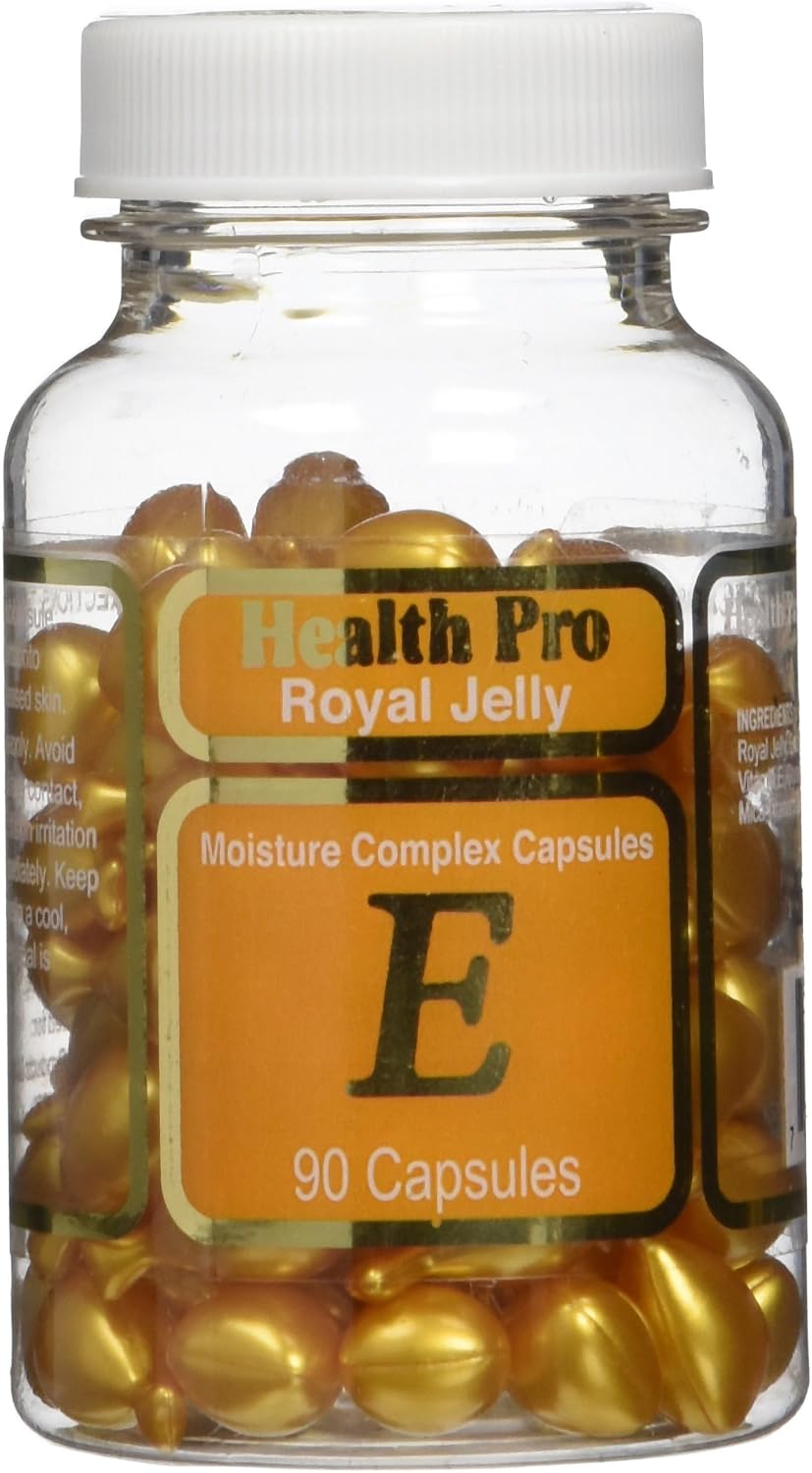 Aceite de Vitamina E con Jalea Real para la Piel, 90 Softgels