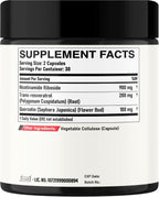DEDICAD Suplemento NAD con Nicotinamida Ribósido, Trans-Resveratrol y Quercetina - 90 Cápsulas