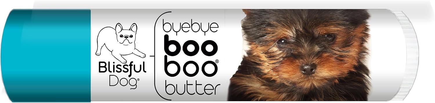 The Blissful Dog Tubo de 4,25 g de Mantequilla Booboo para Yorkshire Terrier