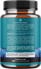Vitamina B3 Niacinamida 500mg Cápsulas - Suplemento Energético y para la Piel - Nicotinamida Sin Flush - 180 Cápsulas