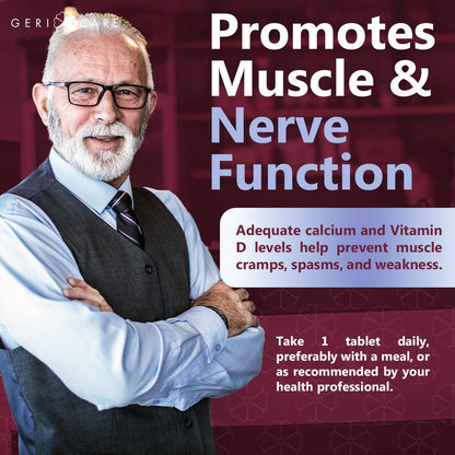 GeriCare Vitamina D3 125 mcg (5.000 UI) - – Mantenimiento de los huesos: Contribuye al mantenimiento de los huesos – Image 6