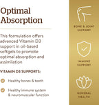 Solgar Vitamina D3 (Colecalciferol) 25 mcg (1000 UI), 100 Cápsulas Blandas