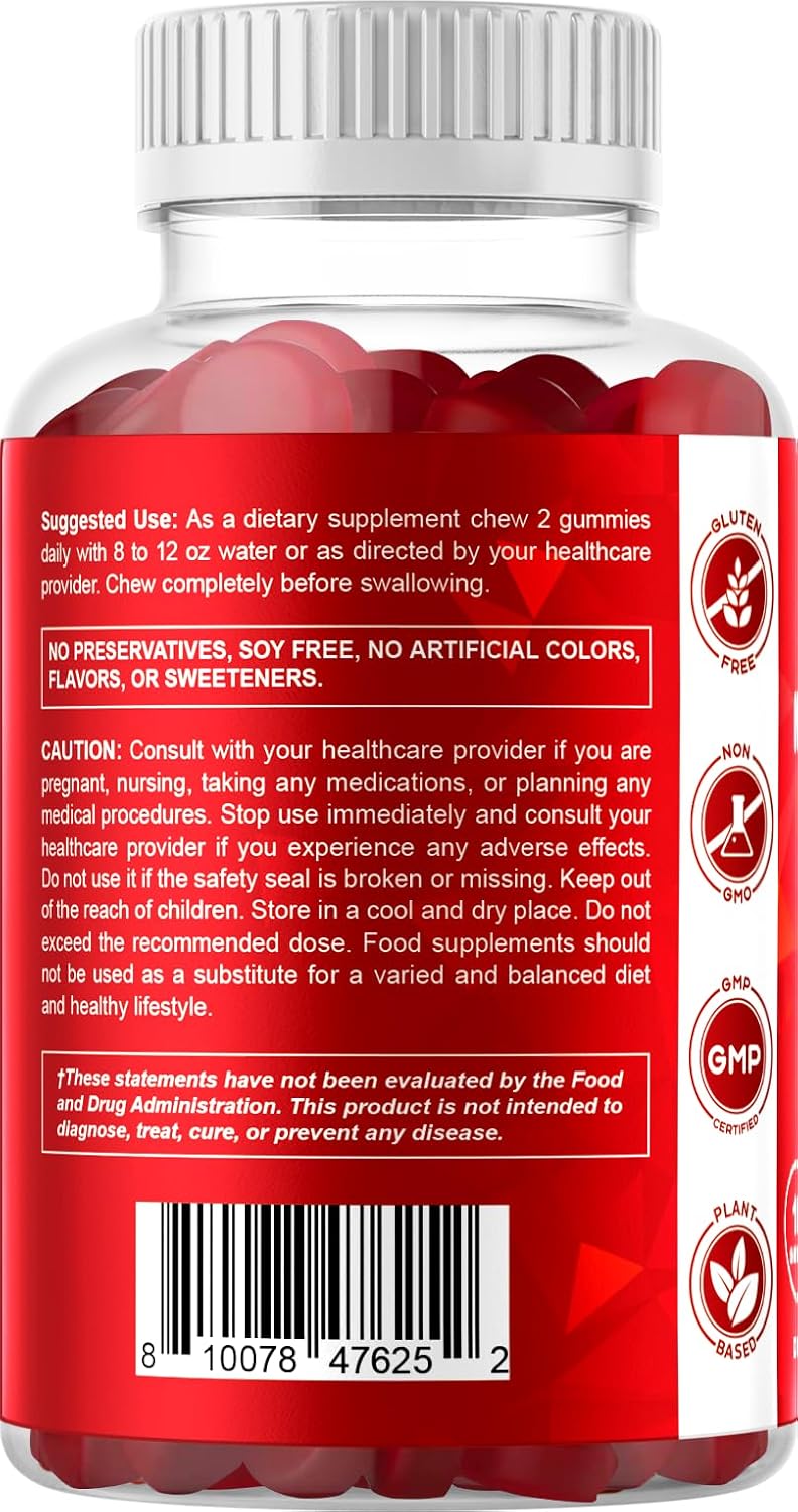 Vitamatic Vitamina B12 5000 mcg (Metilcobalamina) Gominolas - 240 Unidades, Sabor Cereza Natural