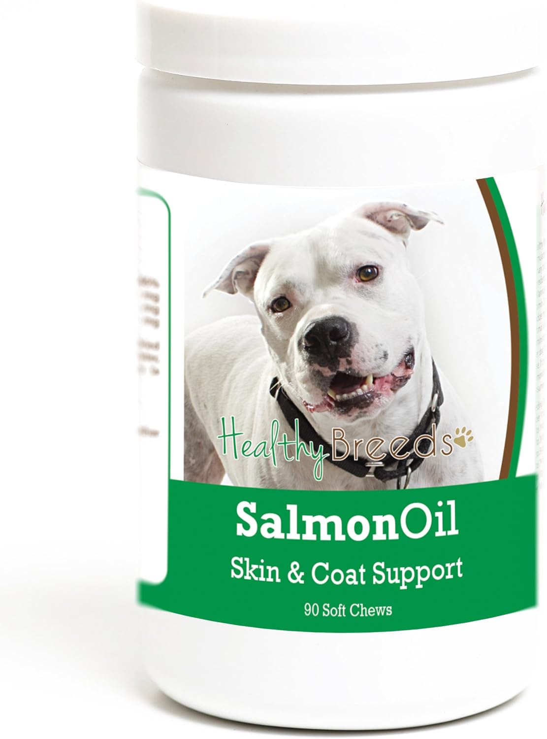 Healthy Breeds Pit Bull Aceite de Salmón en Masticables 90 Unidades