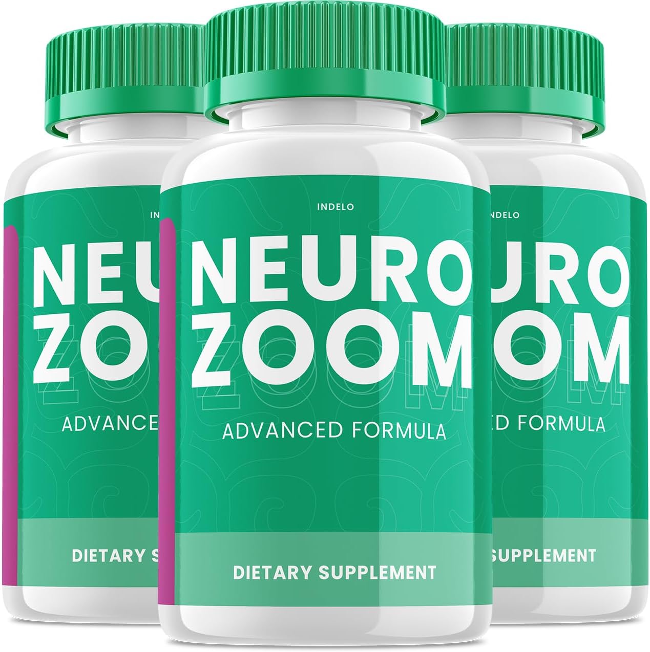 (3 Pack) Neuro Zoom Brain Boost Supplement, Neuro Zoom Advanced Memory Support Formula, Neuro Zoom Pills Nootropic to reduce Brain Fog, Neuro Zoom to Boost Memory, NeuroZoom Reviews (180 Capsules)