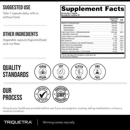 BioActive Vitamin B Complex - Complejo B – Aquellos que experimentan fatiga o falta de energía, como parte de un – Image 8