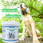 Polvo Detox de Zeolita Natural para Perros y Gatos – Pleasantly Warm – 311g