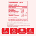 Peach Perfect Inositol Powder Multivitamin, Strawberry Acai Flavor – 4g Myo & D-Chiro Inositol, DIM, Zinc, Magnesium Glycinate, Vitamin D3 – Apoyo al Bienestar Femenino, 30 Servings