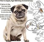 The Blissful Dog Pug Age Well Aromaterapia Roll-On para Perros Mayores