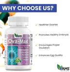 OVA-Max Vitaminas Prenatales para Mujeres (120 Cápsulas)