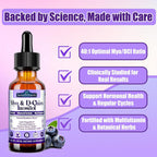 AuraraNeNourish Myo-Inositol & D-Chiro Inositol 40:1 Suplemento Líquido para Mujer