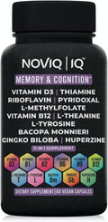 Suplemento Nootrópico 11-en-1 con Ginkgo, Bacopa y Complejo B Activo