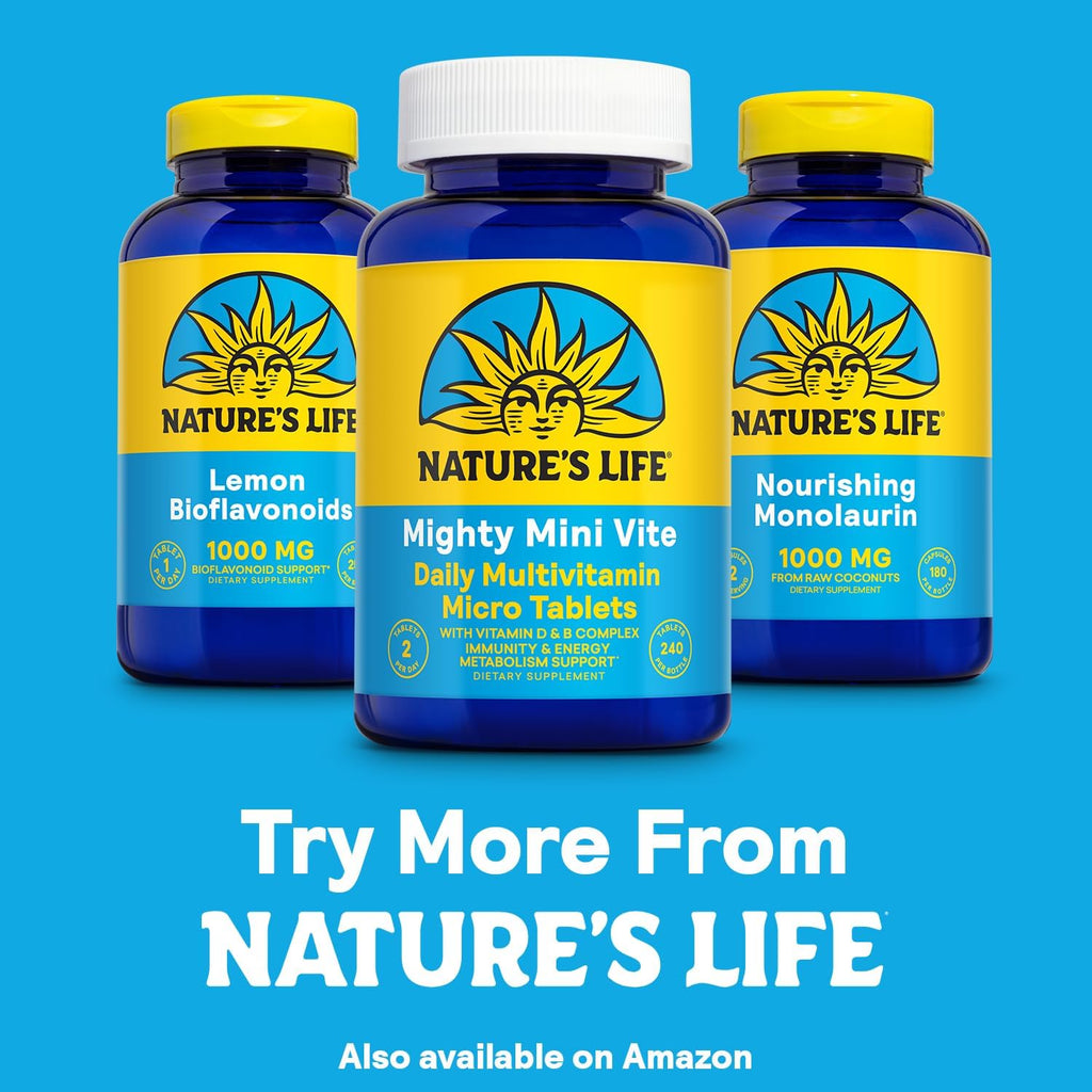 Nature's Life Quercetina Fortificante 370 mg - 100 Cápsulas Vegetarianas