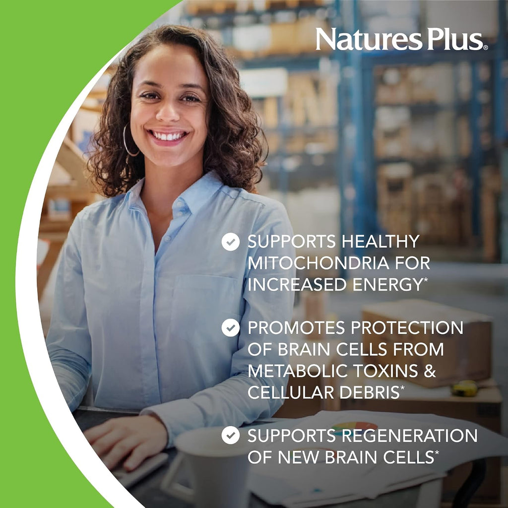 Nature's Plus Brainceutix PQQ, 60 Cápsulas Veganas