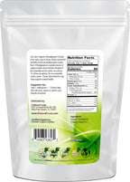 Polvo de Hierba de Trigo Orgánico - 5 Libras - 100% Puro, Crudo, No Transgénico, Vegano - Superalimento Verde para Batidos, Zumos y Recetas - Fuente de Proteína Vegetal Natural