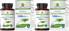 Hierba de Trigo Ecológica 1500mg, 45 Raciones, 90 Comprimidos Vegetarianos
