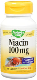 Niacina 100mg Cápsulas - Pack de 2