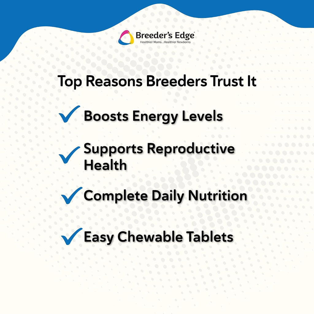 Breeder's Edge In Between for Him - Multivitamínico para perros y gatos machos (360 comprimidos)