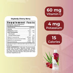 Youngevity Oxybody Cherry Berry - Bebida de Aloe Vera con Minerales, Vitaminas y Botánicos (Pack de 4 Botellas de 946 ml)