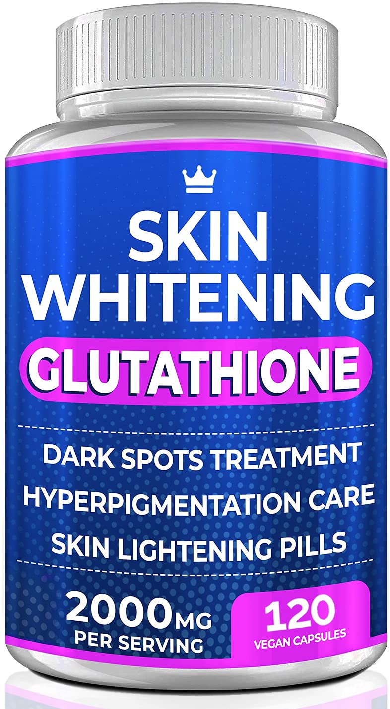 Glutathione 2000mg - 120 Cápsulas - Complemento Alimenticio Antioxidante