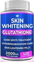 Glutathione 2000mg - 120 Cápsulas - Complemento Alimenticio Antioxidante