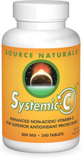 Source Naturals Systemic C, 500 mg - 240 Comprimidos