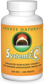 Source Naturals Systemic C, 500 mg - 240 Comprimidos