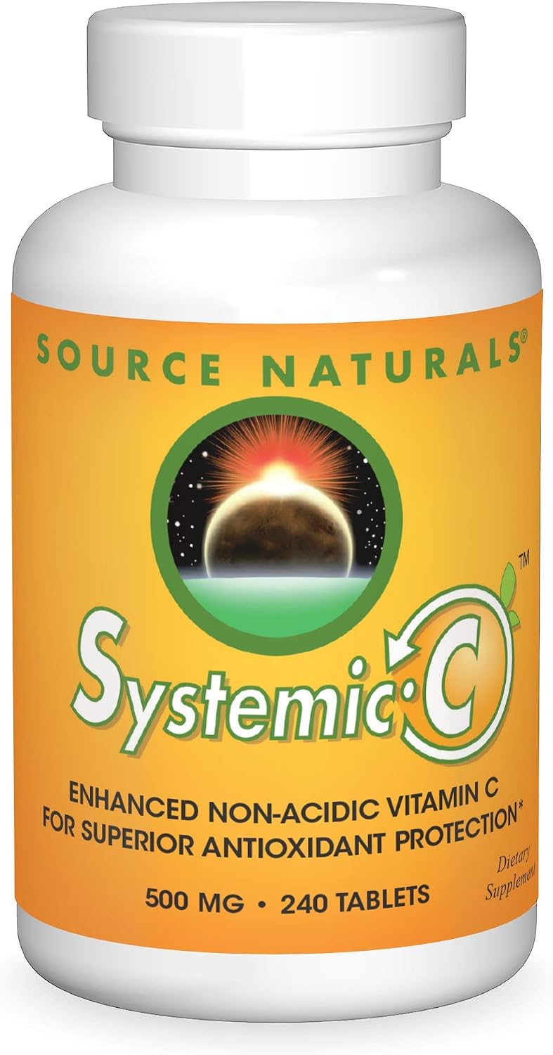 Source Naturals Systemic C, 500 mg - 240 Comprimidos