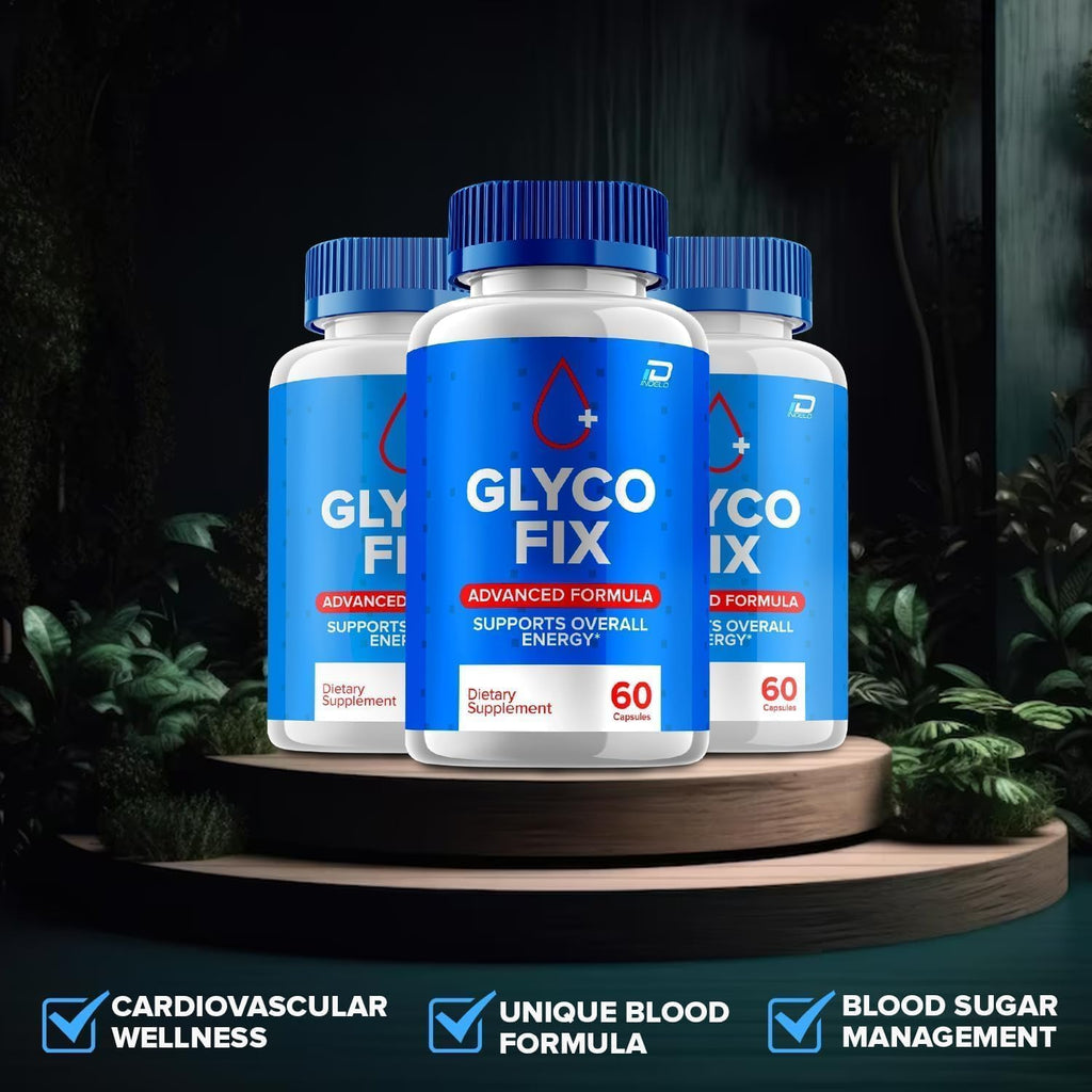 Glyco Fix Cápsulas - Suplemento Avanzado, Fórmula Natural para Mantener Niveles Saludables, Fórmula Diaria de Máxima Potencia, 1 Paquete (5)