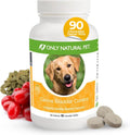 Only Natural Pet Canine Bladder Control - Suplemento para el control de la vejiga en perros - 90 comprimidos masticables (sabor a pavo natural)