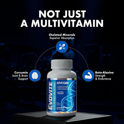 Evogen Evovite - Multivitamínico Avanzado para Hombres y Mujeres | Fórmula para Resistencia, Recuperación y Salud Articular – Image 4