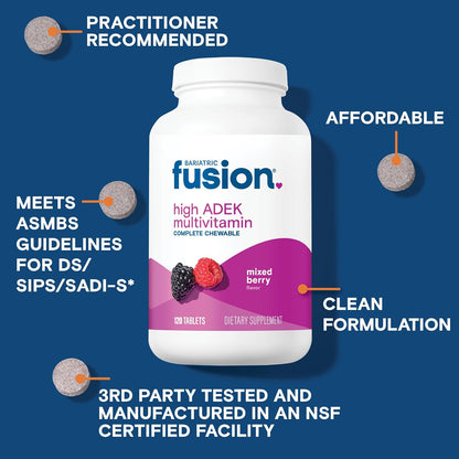 Bariatric Fusion Multivitamínico Masticable – Vitamina E: contribuye a la protección de las células frente al daño – Image 3