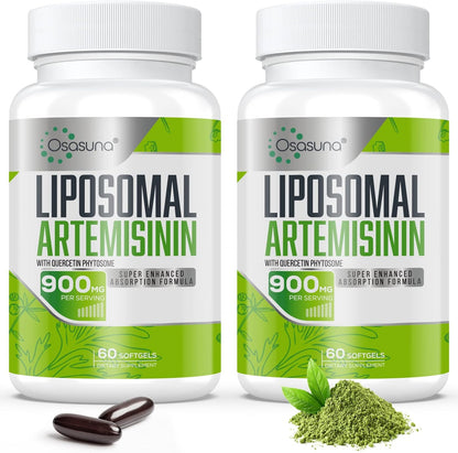 Artemisina Liposomal 900 mg con Quercetina Fitosoma 200 mg, 60 Cápsulas Blandas - Suministro para 2 Meses – Image 7