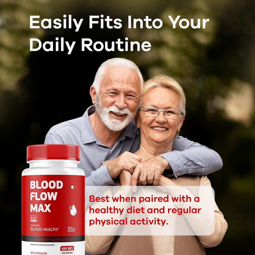 Blood Flow Max, 60 Cápsulas – Suplemento para el Bienestar General