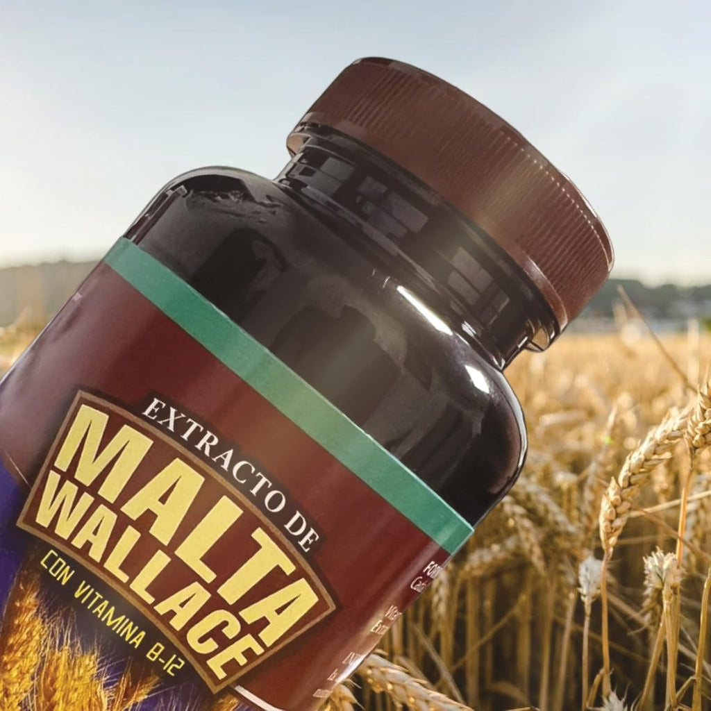 Malta Wallace Extracto de Malta con Vitamina B12