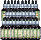 African Cherry Pygeum (Prunus Africana) Glicerita, Extracto Líquido Sin Alcohol, 30 x 60 ml