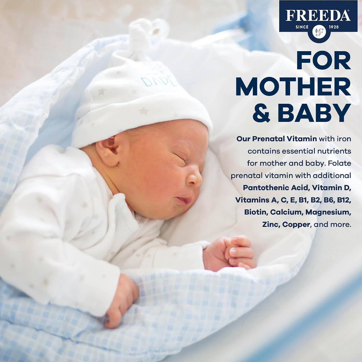 FREEDA Vitaminas Prenatales - 250 Comprimidos