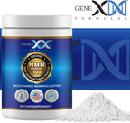 Genex Formulas - NMN Puro en Polvo 100g - Disolución Instantánea
