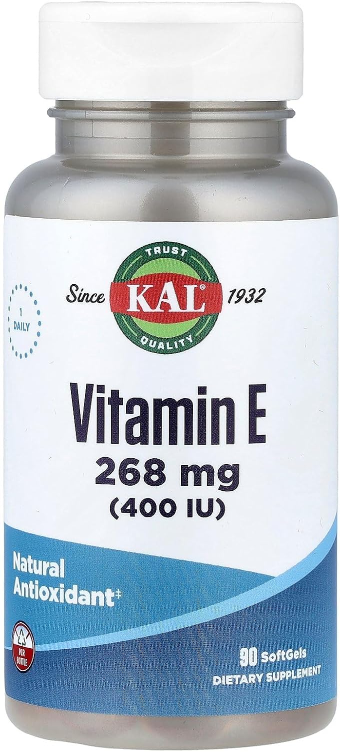 KAL Vitamina E 400 UI (268 mg) - 90 Softgels