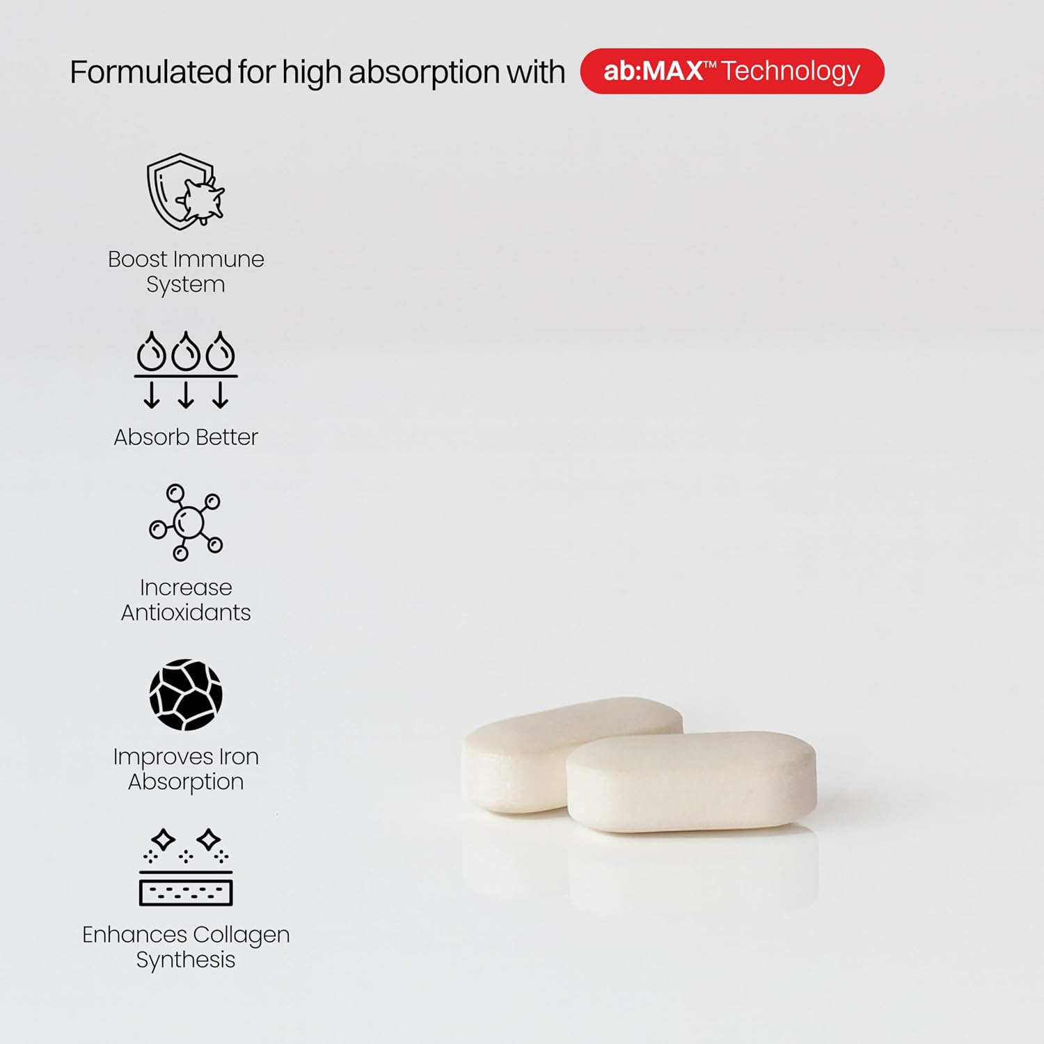 Haroutine Vitamina C Liposomal 1000mg – 60 Comprimidos (30 Dosis)