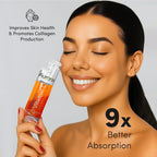 Aurora Nutrascience Vitamina C Liposomal Líquida - 1000 mg, 30 Sobres Monodosis, Sabor Naranja