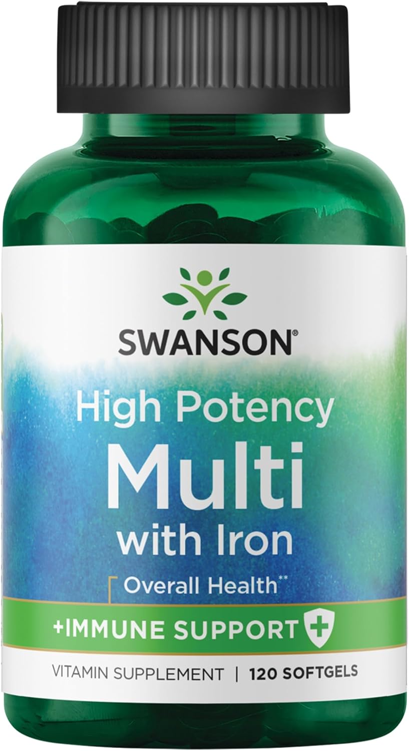 Swanson Multi High Potency - Complete Multivitamin 120 Softgels