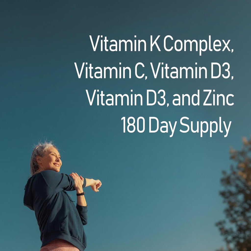 NANOWELL V3 IMMUNO Shield - Apoyo Inmunitario con Vitaminas C, D3, K y Zinc (360 Cápsulas Blandas)