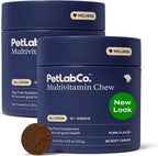 PetLab Co. Multivitamínico 22 en 1 para perros - Masticable sabor cerdo