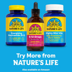 Nature's Life Liquid Vitamin B12 5000 mcg - Methylcobalamin - B12 Supplement for Energy Metabolism & Nerve Function - Berry Flavor, Sugar-Free (200 Servings, 4 fl oz)