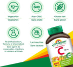Jamieson Vitamina C Masticable 500 mg Sabor Frutas Tropicales, 120 Comprimidos