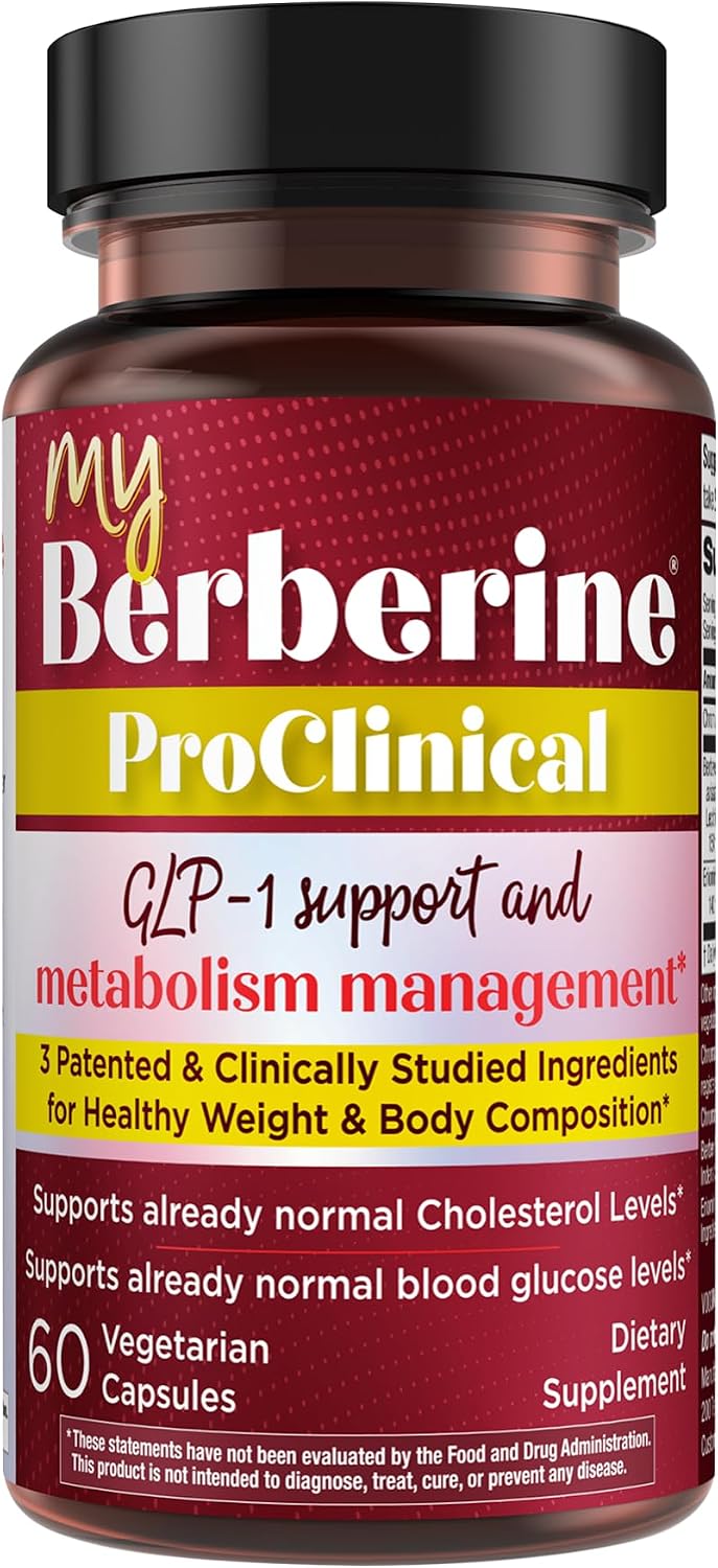 Purity Products MyBerberine ProClinical – Berberina con 9,6 veces más biodisponibilidad – 60 cápsulas vegetarianas