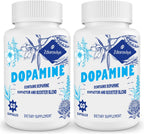 Zdoroviye Dopamina Suplemento para Hombres y Mujeres - Contiene 500mg de Extracto de Mucuna Pruriens (40% L-DOPA) - 60 Cápsulas