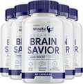 Mindful Wellness Advanced Brain Savior (5 Pack, 300 Cápsulas)