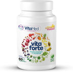 Vita Forte Multivitamínico Vegano con Probióticos y Enzimas Digestivas – 60 Comprimidos